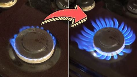 gas stove has no flame